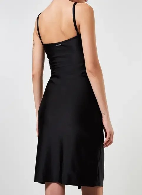 vestido midi com amarração vestido midi com amarração