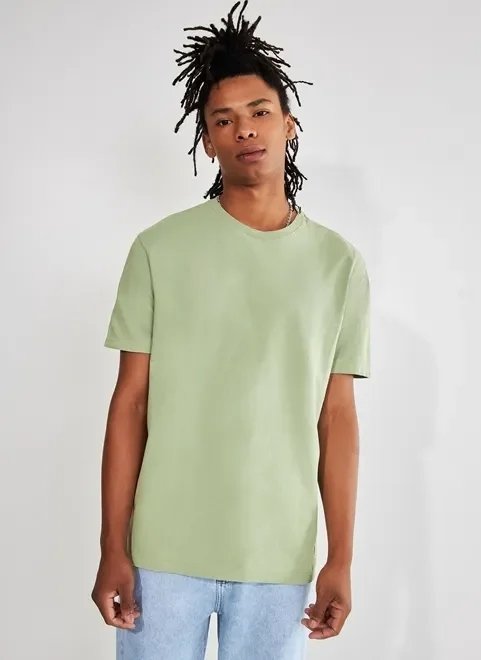 camiseta box tingimento natural verde camiseta box tingimento natural verde