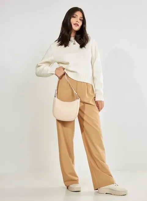 moletom com detalhes em retilínea moletom com detalhes em retilínea