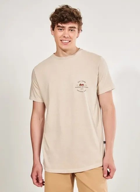 camiseta alongada estonada montanha camiseta alongada estonada montanha