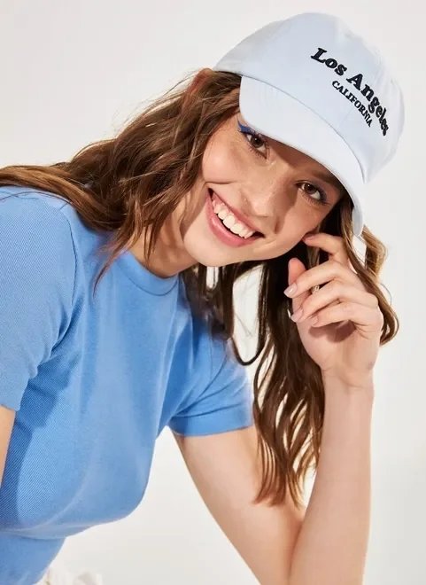 boné azul claro los angeles boné azul claro los angeles