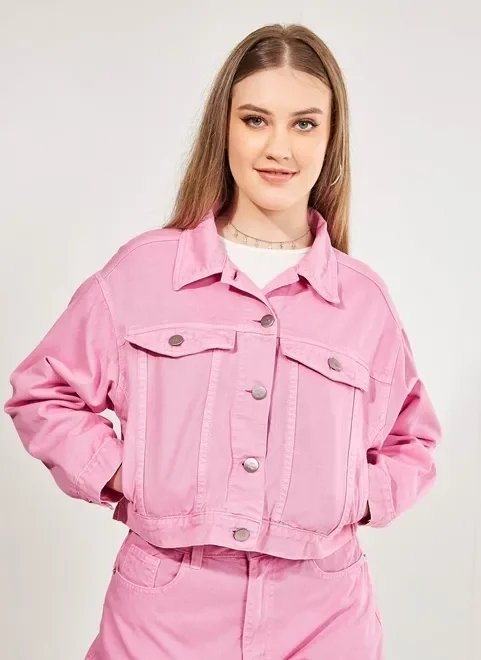 jaqueta cropped rosa jaqueta cropped rosa