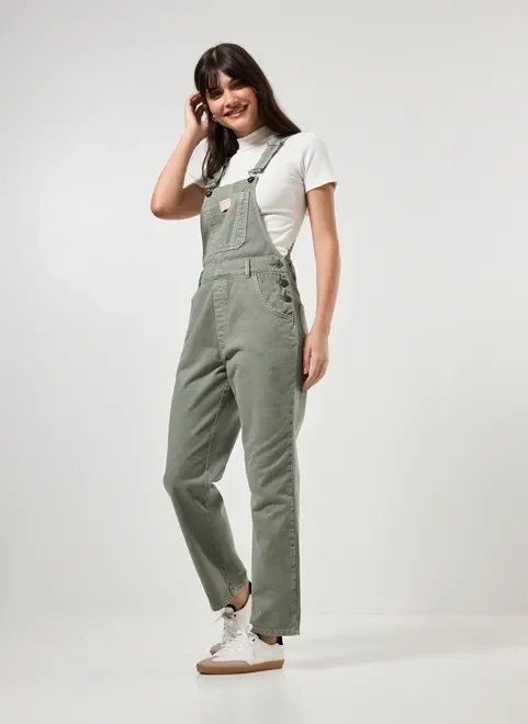 macacão em sarja macacão em sarja