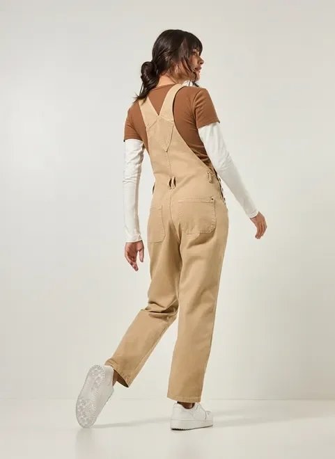 macacão em sarja macacão em sarja