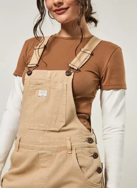 macacão em sarja macacão em sarja