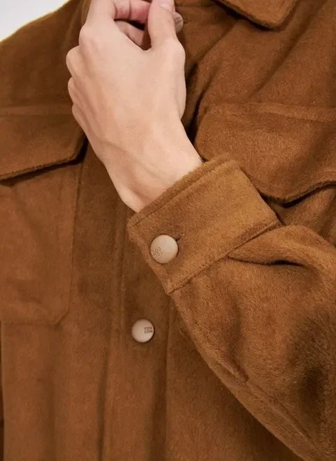 jaqueta estilo camisa caramelo jaqueta estilo camisa caramelo