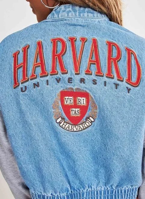 jaqueta jeans com moletom harvard jaqueta jeans com moletom harvard