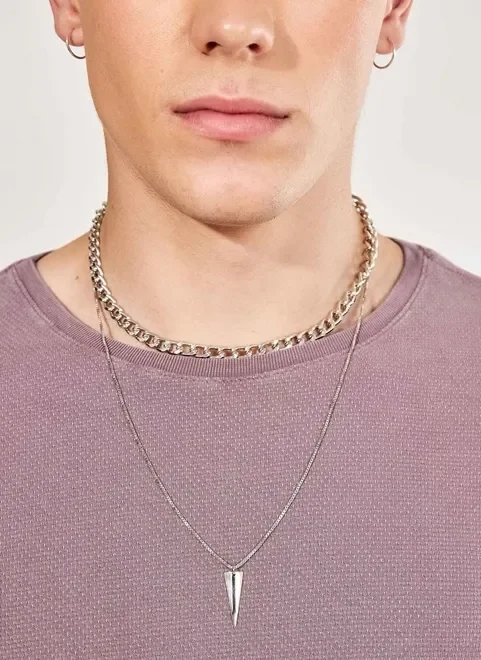 kit 2 colares triângulo kit 2 colares triângulo