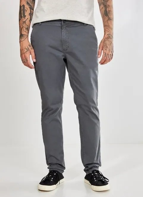 calça chino cinza calça chino cinza