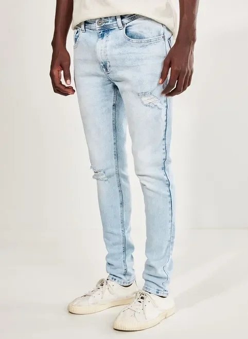 calça super skinny jeans clara elastano calça super skinny jeans clara elastano