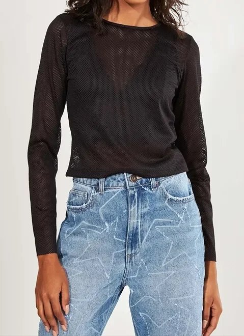 blusa de telinha preta gen me blusa de telinha preta gen me