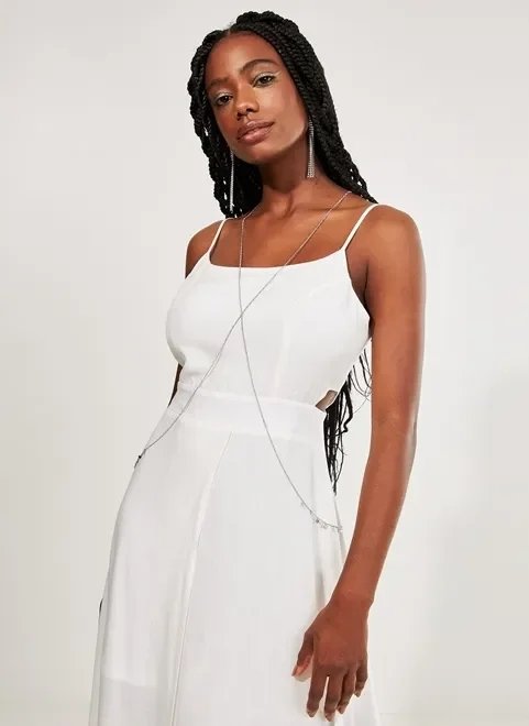 body chain prateado body chain prateado