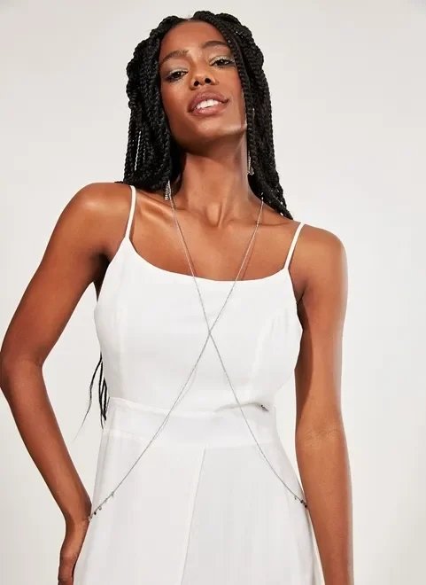 body chain prateado body chain prateado