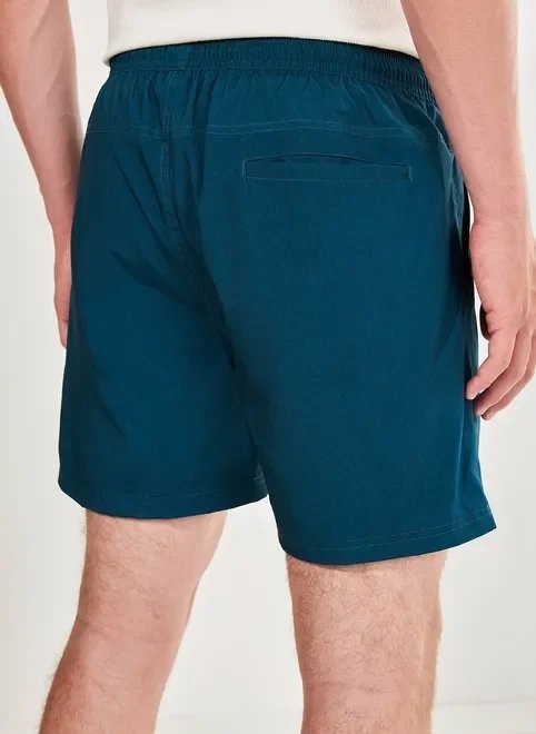 bermuda de banho azul bermuda de banho azul