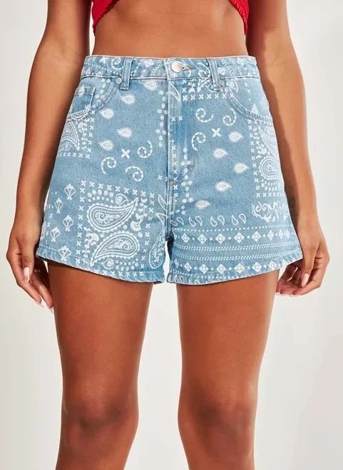 short mom jeans claro paisley short mom jeans claro paisley