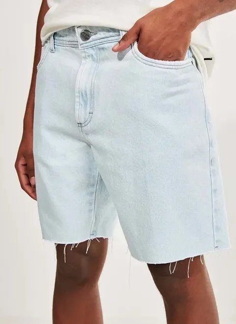 bermuda jeans clara barra cortada bermuda jeans clara barra cortada