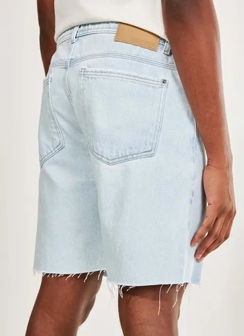 bermuda jeans clara barra cortada bermuda jeans clara barra cortada