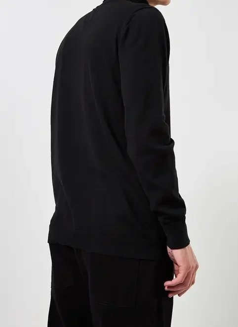 retilínea de manga longa gola alta retilínea de manga longa gola alta