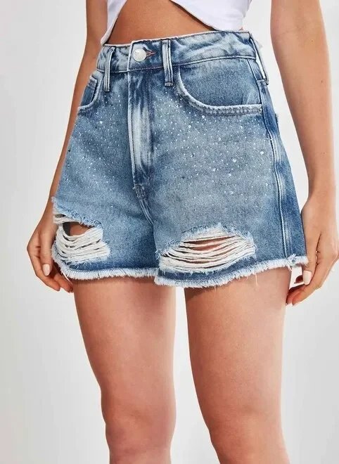 short jeans com brilho short jeans com brilho