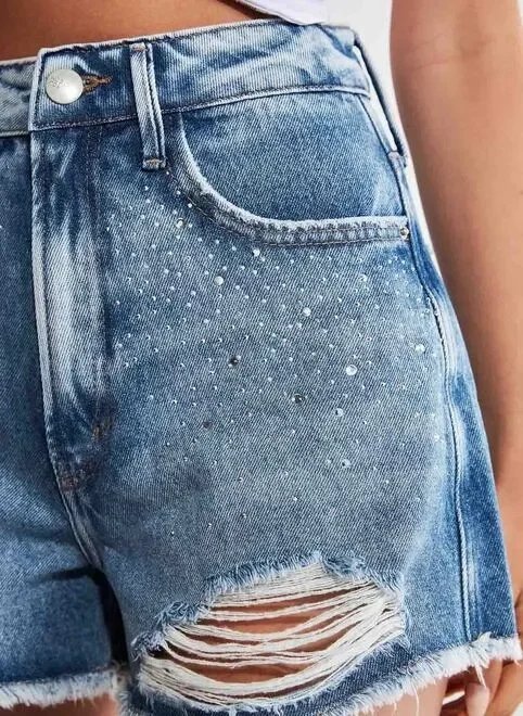 short jeans com brilho short jeans com brilho