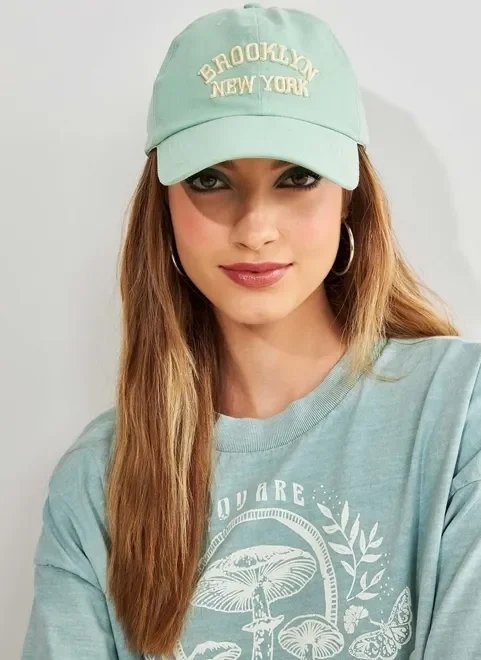 boné new york verde água boné new york verde água