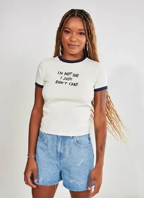 blusa college not shy blusa college not shy