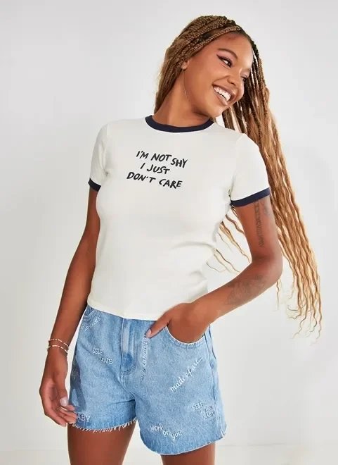 blusa college not shy blusa college not shy