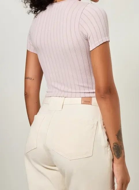 blusa cropped seamless canelada blusa cropped seamless canelada