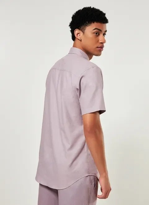 camisa com linho tom pastel camisa com linho tom pastel