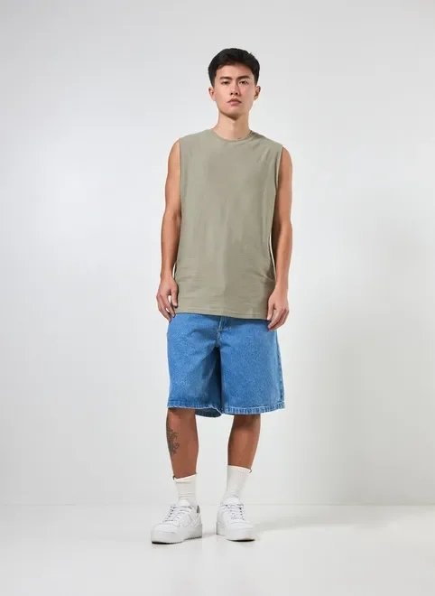 camiseta regata texturizada camiseta regata texturizada