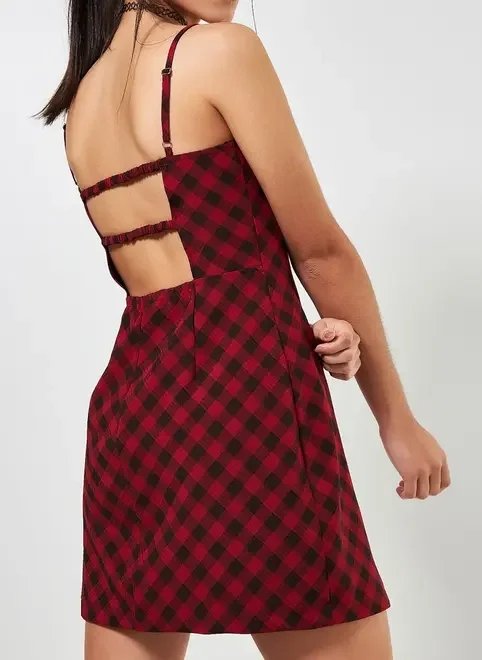 vestido tubinho xadrez vermelho vestido tubinho xadrez vermelho