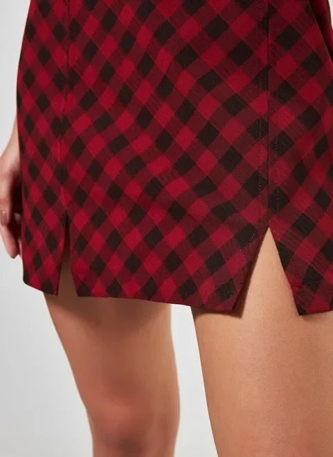 vestido tubinho xadrez vermelho vestido tubinho xadrez vermelho
