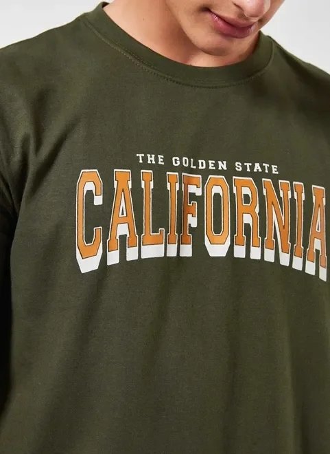 camiseta verde militar califórnia camiseta verde militar califórnia