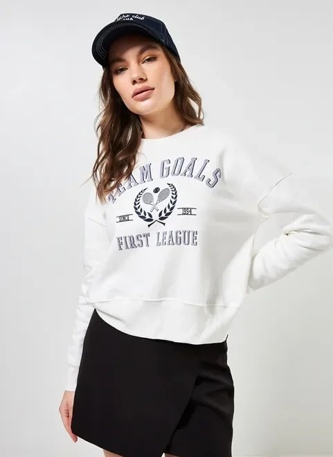 moletom off-white college team moletom off-white college team