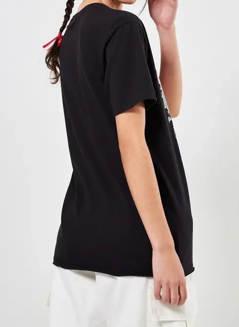 camiseta oversized nirvana com veludo camiseta oversized nirvana com veludo