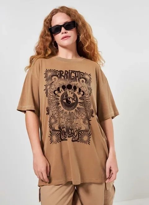 camiseta oversized estonada mística camiseta oversized estonada mística