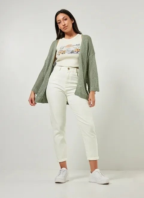 kimono em tricô verde boho kimono em tricô verde boho