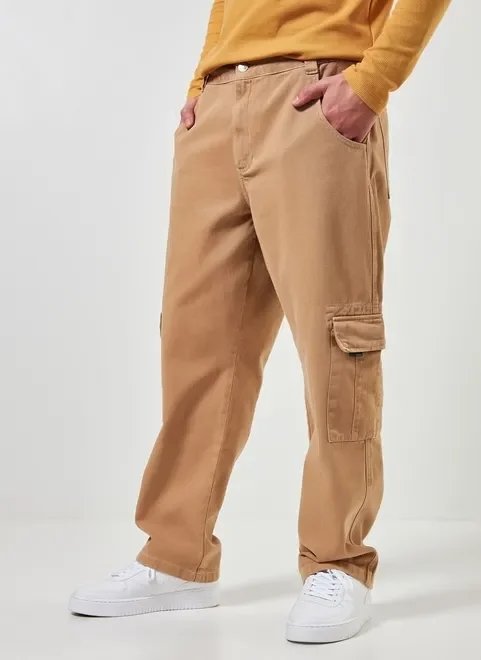 calça cargo em sarja caqui calça cargo em sarja caqui