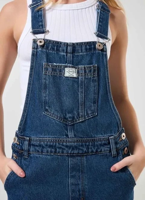 macacão jeans macacão jeans