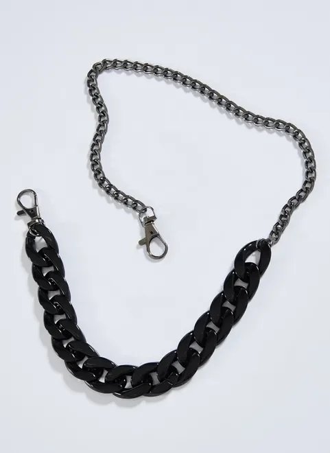 corrente preta para calça corrente preta para calça