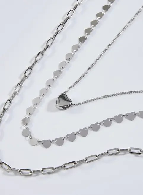 kit colares e chokers corações kit colares e chokers corações