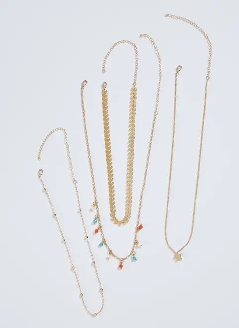 conjunto colares pedrinhas e estrela conjunto colares pedrinhas e estrela