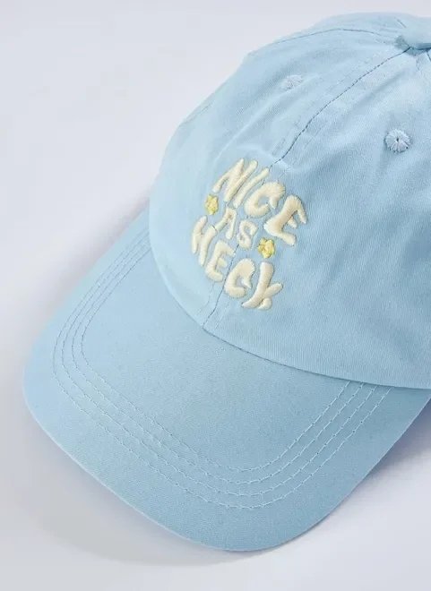 boné azul claro nice as heck boné azul claro nice as heck