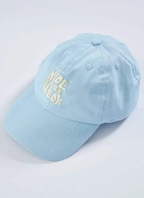 boné azul claro nice as heck boné azul claro nice as heck