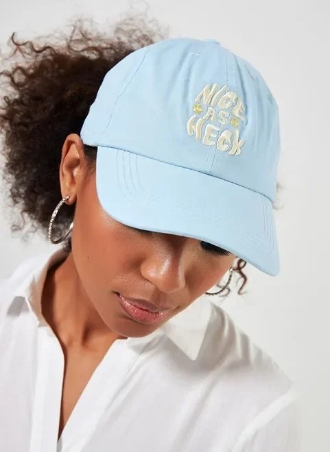 boné azul claro nice as heck boné azul claro nice as heck