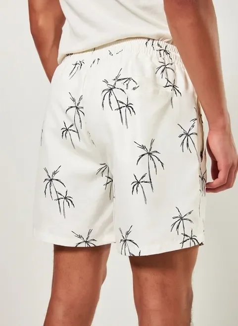 bermuda de banho estampa de coqueiros bermuda de banho estampa de coqueiros