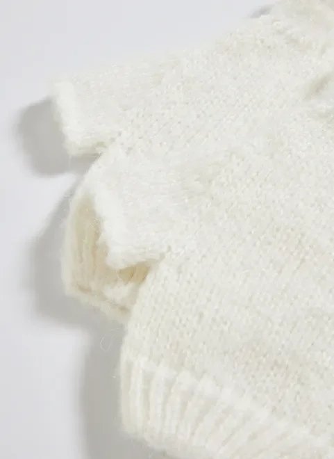 luva sem dedo off-white luva sem dedo off-white