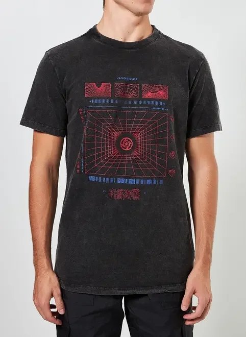 camiseta marmorizada jujutsu kaisen camiseta marmorizada jujutsu kaisen