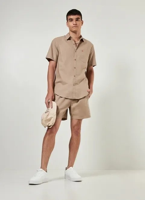 bermuda com linho bermuda com linho