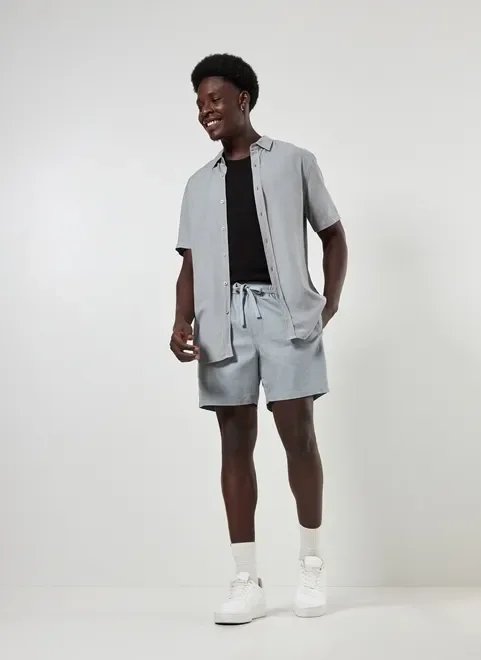 bermuda com linho bermuda com linho